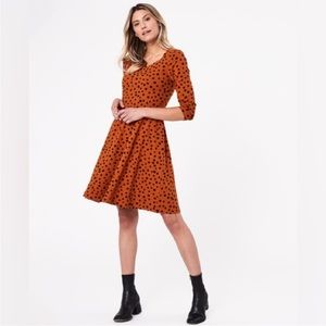 Pact polka dot dress, SZ M